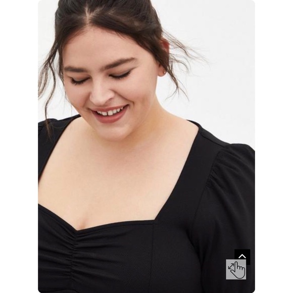 TORRID Mini Textured Knit Skater Dress Size 3X - Picture 4 of 10